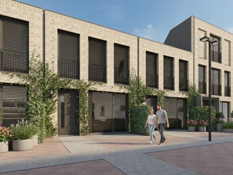 Impressie woningen Willebrodushof